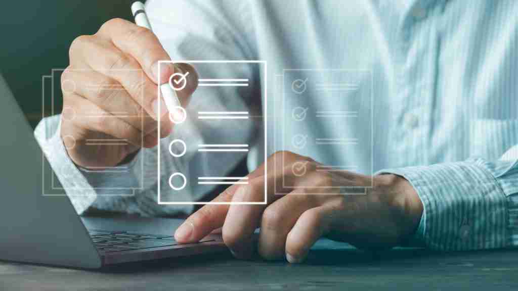 A person auditing a websites performance